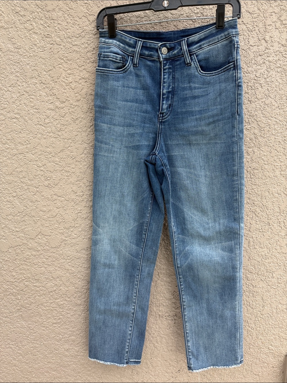 Flying Monkey Light Blue Cropped Ankle Jeans